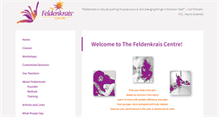 Desktop Screenshot of feldenkraiscentre.com